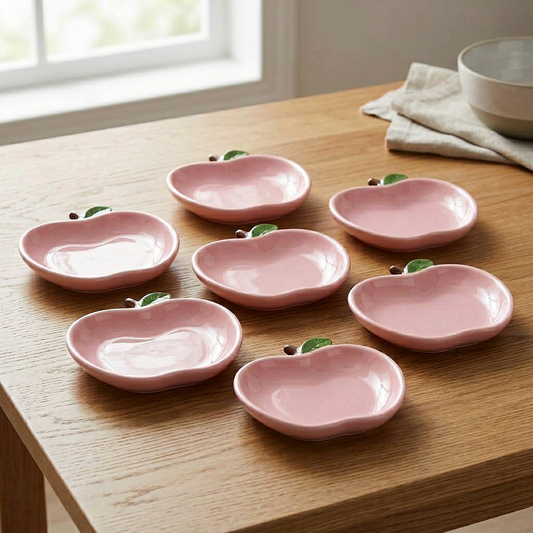 Plato Manzana Rosa